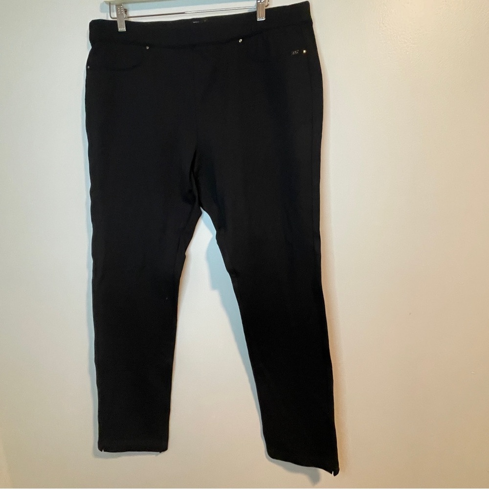 FDJ French Dressing Jeans Elegant Black Women's Straight Leg Pants